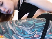 TreshGirls- Арина трахает себя-2