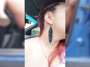 AlisaFist шоу с бутылкой шампанского