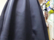 Cute-Anya шлёпает себя на работе