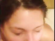 кончил Машке прямо в рот