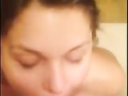 кончил Машке прямо в рот