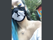 Amallllia дрочит за гаражами