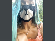 Amallllia сквирт на камне