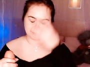 AnitaAndStar с длинным дилдо