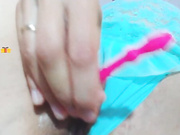 VaniLLa_sexy ласкает дырочки-6