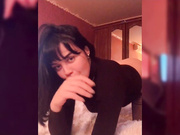 Florensis в колготках шалит на кровати