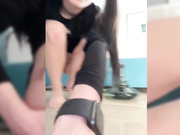 Youlalia руку в попку+колбу в киску