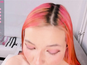 Creamcat пробка в попку+минет