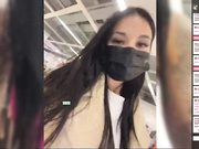 BellaLike в примерочной анал