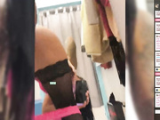 BellaLike в примерочной анал