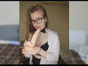 lilitgame в колготках и с дилдо