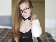 lilitgame в колготках и с дилдо