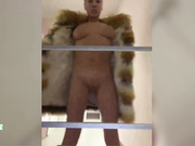 Misseva undress naked in stairwell