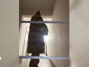 Misseva undress naked in stairwell