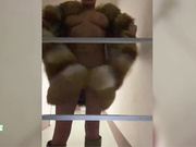 Misseva undress naked in stairwell