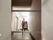 Misseva undress naked in stairwell