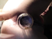 Frummi бутылка в анусе-2