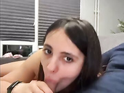 Минет от красотки Stellau