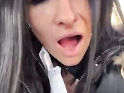 GAVKA очередной сквирт в трамвае