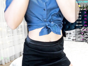 _Cute палец в попу