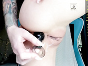 -Elysi- fuck that ass with black dildo