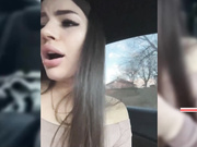 -MaybeBaby-кончает в машине