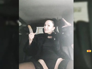 Sestrichka шалит в машине-4