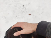 трахнул на улице и кончил в рот