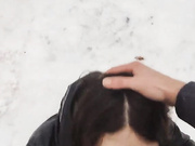 трахнул на улице и кончил в рот