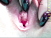 Elysi ride dildo with anal plug and pussy closeup