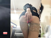 Cute-Anya апскирт на работе-26