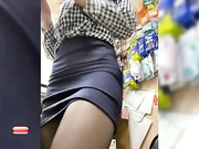 Cute-Anya апскирт на работе-27