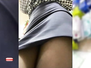 Cute-Anya апскирт на работе-27