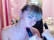 Vanilla_sexy посасывает двойной черный