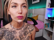 Erika-Foxy минет со слюнками-4