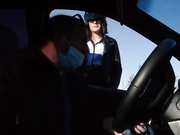 Brunette cop gets blackmailed