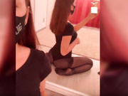 WinterCherry1 попка в колготках