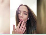 my--Polina dildo fuck