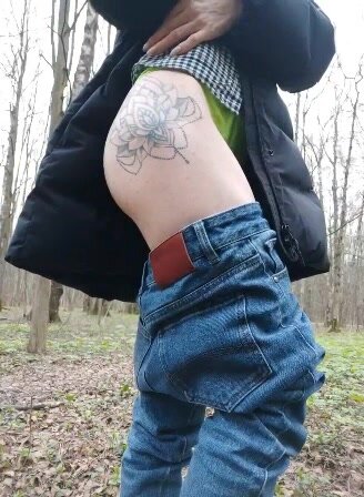 LittleJenn69 пробка в лесу