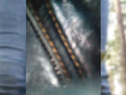 -Linda-дрочка в лесу