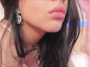 LinaBarbie минет с черным дилдо-3