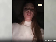 Katrinka undre naked in taxi