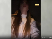 Katrinka undre naked in taxi