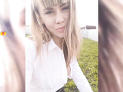 Vanilla_sexy обнажение на прогулке-2