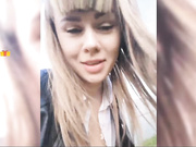 Vanilla_sexy обнажение на прогулке-2