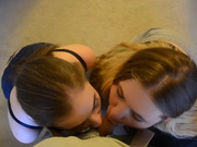 Two girls - blowjob