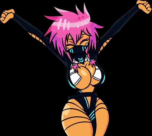 Purple Bitch Amber Hallibell