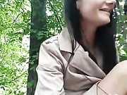 Babeoriginal минет в лесу