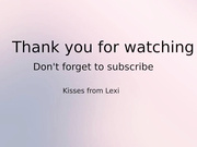 sexi_lexi squirt