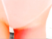 Малышка показала шоу мокрых сисек+крем на попку